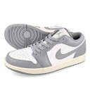 15̂ő NIKE AIR JORDAN 1 LOW yVINTAGE GREYz iCL GA W[_ 1 [ STEALTH/WHITE/SAIL 553558-053