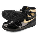 15̂ő NIKE AIR JORDAN 1 RETRO HIGH OG iCL GA W[_ 1 g nC OG BLACK/METALLIC GOLD/BLACK 555088-032