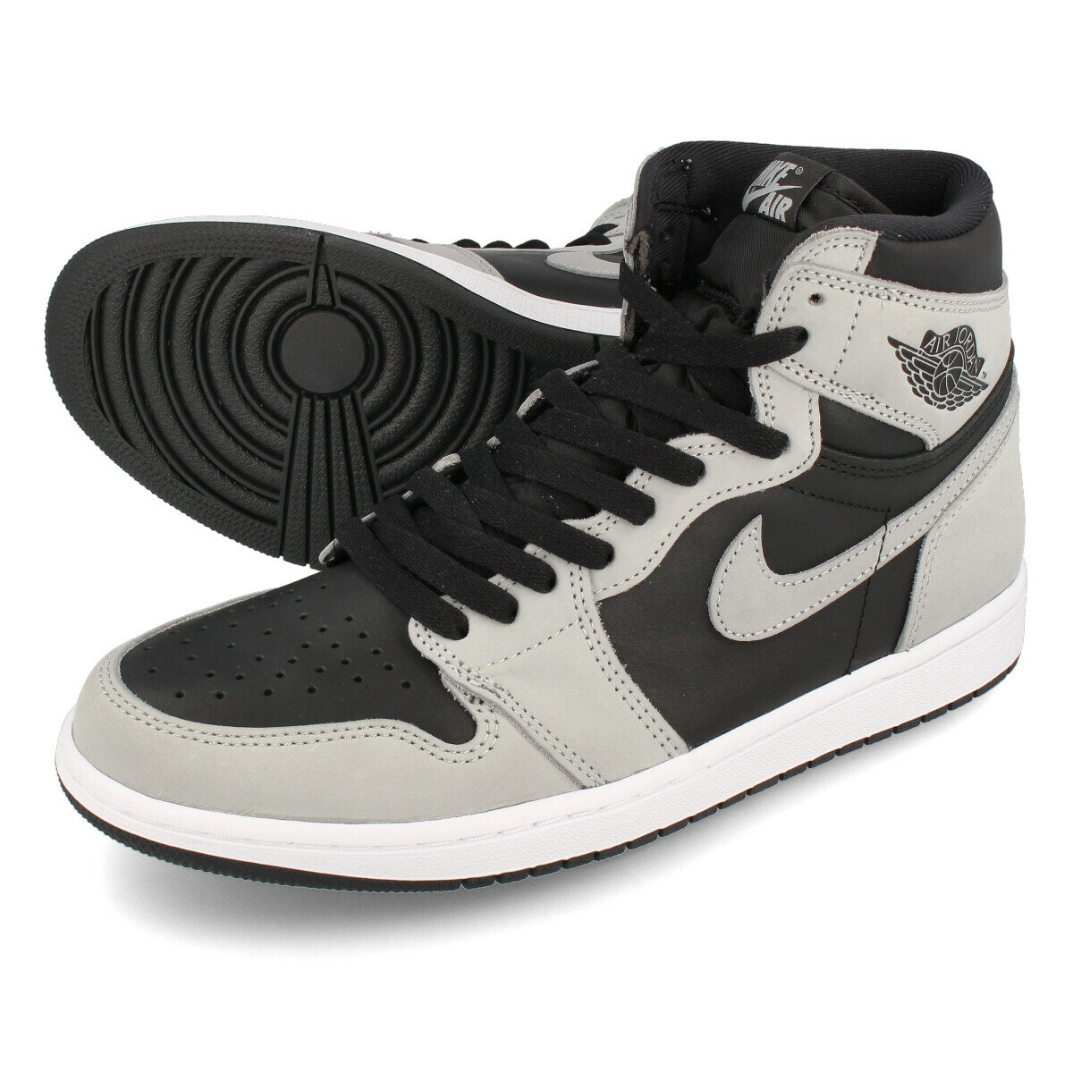 15時迄のご注文で即日発送可 NIKE AIR JORDAN 1 RETRO HIGH OG  ナイキ エア ジョーダン 1 レトロ ハイ OG BLACK/LIGHT SMOKE GREY/WHITE 555088-035