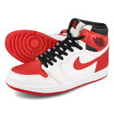 15時迄のご注文で即日発送可 NIKE AIR JORDAN 1 RETRO HIGH OG 【HERITAGE】 ナイキ エア ジョーダン 1 レトロ ハイ OG WHITE/UNIVERSITY RED/BLACK 555088-161