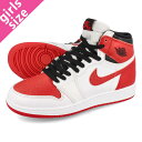 15̂ő NIKE AIR JORDAN 1 RETRO HIGH OG GS yHERITAGEz iCL GA W[_ 1 g nC OG GS WHITE/UNIVERSITY RED/BLACK 575441-161