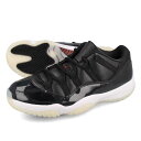 楽天LOWTEX PLUS15時迄のご注文で即日発送可 NIKE AIR JORDAN 11 RETRO LOW 【72-10】 ナイキ エア ジョーダン 11 レトロ ロー BLACK/GYM RED/WHITE/SAIL av2187-001