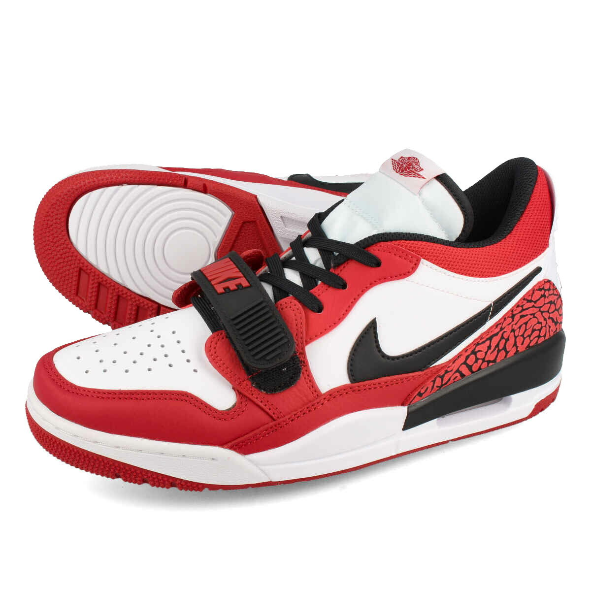 15時迄のご注文で即日発送可 NIKE AIR JORDAN LEGACY 312 LOW ナイキ エア ジョーダン レガシー 312 ロー WHITE/BLACK/GYM RED cd7069-116 1