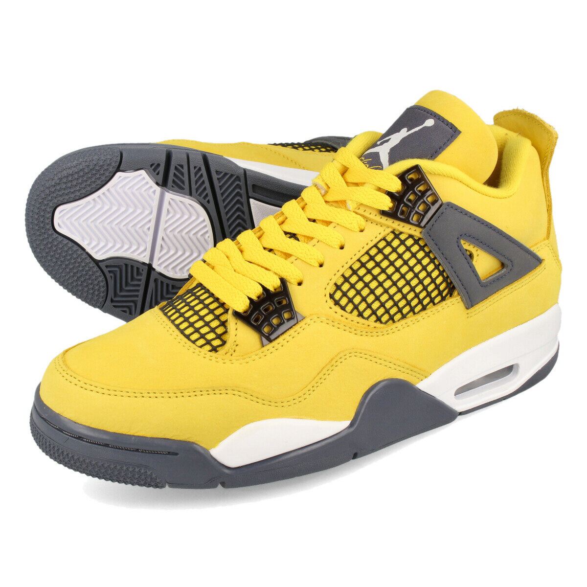 NIKE AIR JORDAN 4 RETRO 【LIGHTNING】 ナイキ エア ジョーダン 4 レトロ TOUR YELLOW/WHITE/DARK BLUE GREY ct8527-700