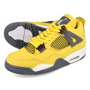 15̂ő NIKE AIR JORDAN 4 RETRO yLIGHTNINGz iCL GA W[_ 4 g TOUR YELLOW/WHITE/DARK BLUE GREY ct8527-700