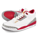 15܂ł̂ő NIKE AIR JORDAN 3 RETRO yCARDINALz iCL GA W[_ 3 g WHITE/BRONZE/CARDINAL RED/CEMENT GREY ct8532-126