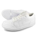 15時迄のご注文で即日発送可 NIKE AIR JORDAN 1 LOW ナイキ エア ジョーダン 1 ロー メンズ ローカット WHITE/WHITE ホワイト 白 定番モデル 553558-136