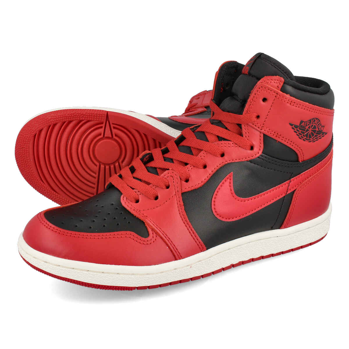 15時迄のご注文で即日発送可 NIKE AIR JORDAN 1 HIGH ‘85 ナイキ エア ジョーダン 1 ハイ 85 VARSITY RED/VARSITY RED/SUMMIT WHITE/BLACK bq4422-600