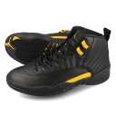 15̂ő NIKE AIR JORDAN 12 RETRO iCL GA W[_ 12 g Y Xj[J[ nCJbg BLACK/TAXI ubN CG[ CT8013-071