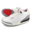 15時迄のご注文で即日発送可 NIKE AIR JORDAN 3 RETRO ナイキ エアージョーダン 3 レトロ メンズ ミッドカット SUMMIT WHITE/FIRE RED/BLACK/CEMENT GREY ホワイト dn3707-100