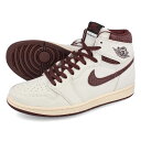 楽天LOWTEX PLUS15時迄のご注文で即日発送可 NIKE AIR JORDAN 1 RETRO HIGH OG SP 【A Ma Maniere】 ナイキ エア ジョーダン 1 レトロ ハイ OG SP SAIL/BRGNDY CRUSH/PEARL WHITE/BLACK do7097-100