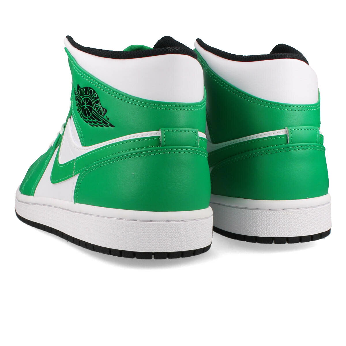 15時迄のご注文で即日発送可 NIKE AIR JORDAN 1 MID ナイキ エア ジョーダン 1 ミッド メンズ ミッドカット LUCKY GREEN/BLACK/WHITE グリーン dq8426-301 3