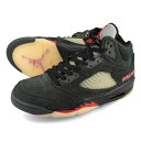 15時迄のご注文で即日発送可 NIKE WMNS AIR JORDAN 5 RETRO GTX 【GORE-TEX】 ナイキ ウィメンズ エア ジョーダン 5 レトロ ゴアテックス OFF NOIR/FIRE RED/BLACK/MUSLIN ブラック DR0092-001