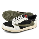 15時迄のご注文で即日発送可 NIKE WMNS AIR JORDAN 1 LOW OG SP 【TRAVIS SCOTT】 ナイキ ウィメンズ エア ジョーダン 1 ロー OG SP トラヴィス スコット メンズ ローカット SAIL/UNIVERSITY RED/BLACK/MEDIUM OLIVE カーキグリーン dz4137-106