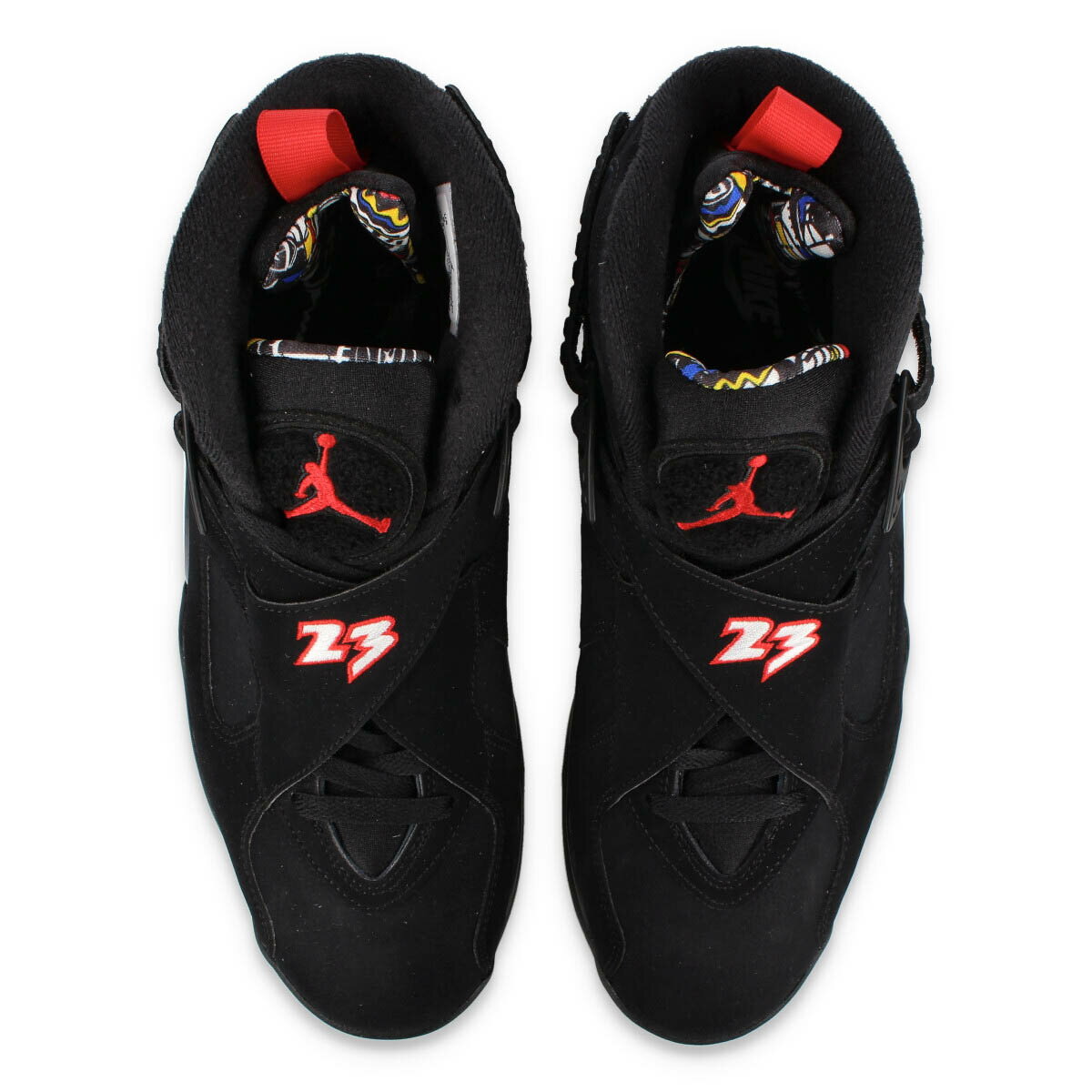 15時迄のご注文で即日発送可 NIKE AIR JORDAN 8 RETRO ナイキ エア ジョーダン 8 レトロ メンズ スニーカー ミッドカット BLACK/TRUE RED/WHITE ブラック 305381-062 2