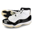 15時迄のご注文で即日発送可 NIKE AIR JORDAN 11 RETRO 【DMP】 ナイキ エア ジョーダン 11 レトロ メンズ スニーカー ハイカット WHITE/METALLIC GOLD/BLACK ホワイト CT8012-170