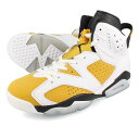 15̂ő NIKE AIR JORDAN 6 RETRO iCL GA W[_ 6 g Y Xj[J[ nCJbg WHITE/YELLOW OCHRE/BLACK CG[ CT8529-170