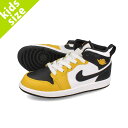 15̂ő NIKE AIR JORDAN 1 MID PS iCL GA W[_ 1 ~bh PS qǂ Xj[J[ ~bhJbg YELLOW OCHRE/BLACK/WHITE CG[ DQ8424-701