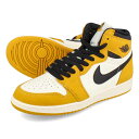 15̂ő NIKE AIR JORDAN 1 HIGH RETRO OG GS iCL GA W[_ 1 g nC OG GS fB[X Xj[J[ nCJbg YELLOW OCHRE/BLACK/SAIL CG[ FD1437-701