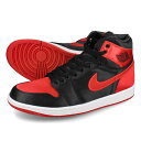 15時迄のご注文で即日発送可 NIKE WMNS AIR JORDAN 1 RETRO HIGH OG 【SATIN BRED】 ナイキ ウィメンズ エア ジョーダン 1 レトロ ハイ OG メンズ レディース スニーカー ハイカット BLACK/UNIVERSITY RED/WHITE ブラック fd4810-061