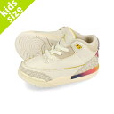 15̂ő NIKE AIR JORDAN 3 RETRO SP TD yJ BARVINz iCL GA W[_ 3 g SP TD xr[ qǂ Xj[J[ [Jbg MULTI COLOR/MULTI COLOR/MULTI COLOR zCg fn0347-901