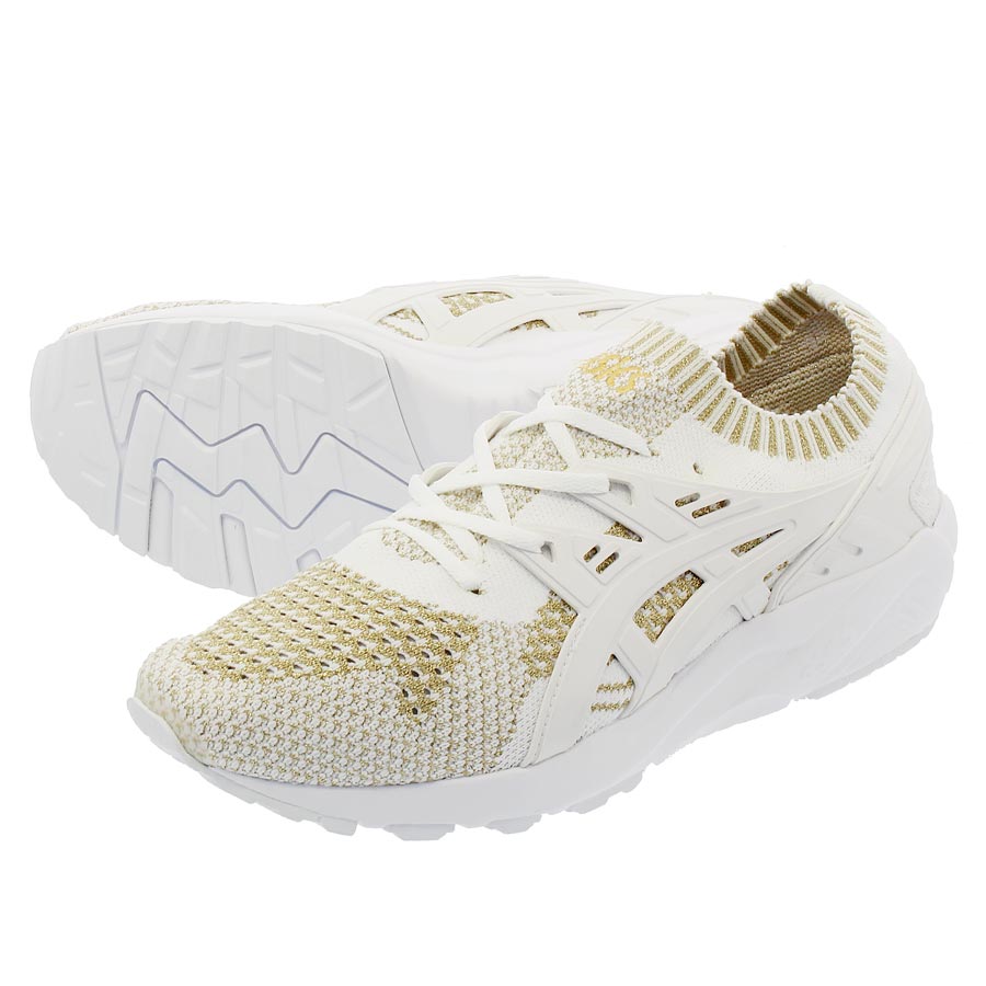 【毎日がお得！値下げプライス】 ASICS Tiger GEL-KAYANO TRAINER KNIT アシックス タイガー ゲルカヤノ トレーナー ニット WHITE/WHITE