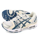 15時までのご注文で即日発送 ASICS SPORTSTYLE GEL-NIMBUS 9 アシックス スポーツスタイル ゲル ニンバス 9 レディース スニーカー ローカット WHITE/LIGHT INDIGO ホワイト 1202A278-108