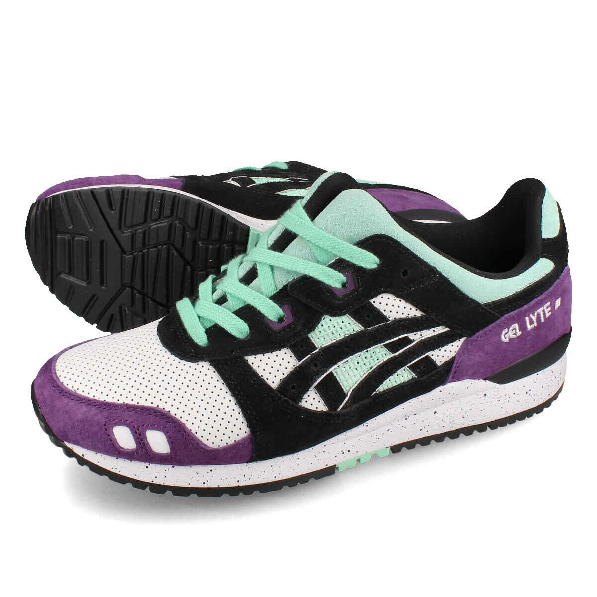  15時迄のご注文で即日発送可 ASICS SPORTSTYLE GEL-LYTE III OG アシックス スポーツスタイル ゲルライト 3 オージー メンズ スニーカー ローカット WHITE/BLACK ホワイト 1203a277-101