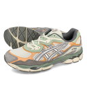 15時までのご注文で即日発送 ASICS SPORTSTYLE GEL-NYC アシックス スポーツスタイル ゲル NYC メンズ レディース スニーカー ローカット CREAM/CLAY GREY ベージュ 1203A383-102