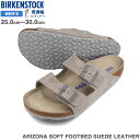 BIRKENSTOCK ARIZONA SOFT FOOTBED SUEDE LEATHER yREGULARz rPVgbN A]i\tgtbgxbh XG[h U[ M[tBbg Y T_ STONE COIN O[ bks-1020507