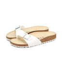 15̂ő BIRKENSTOCK MADRID yNARROWz rPVgbN }hbh i[ fB[X T_ ו WHITE zCg BKS-40733