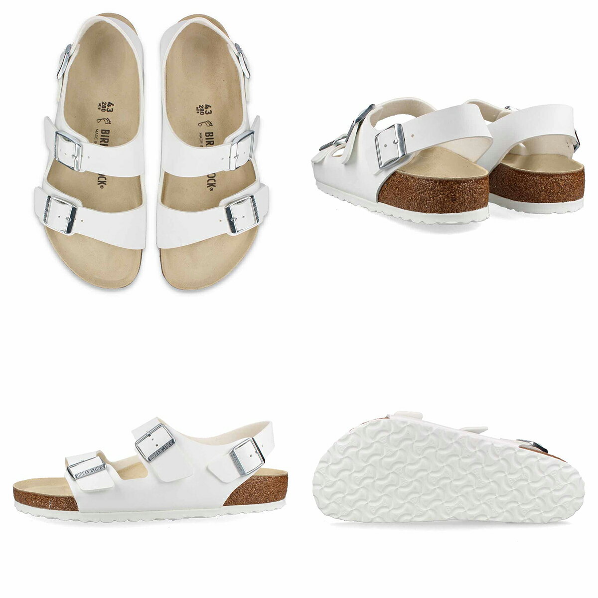 15時迄のご注文で即日発送可 BIRKENSTOCK MILANO BIRKO-FLOR 【REGULAR】 ビルケンシュトック ミラノ ビルコフロー レギュラーフィット メンズ サンダル 普通幅 3