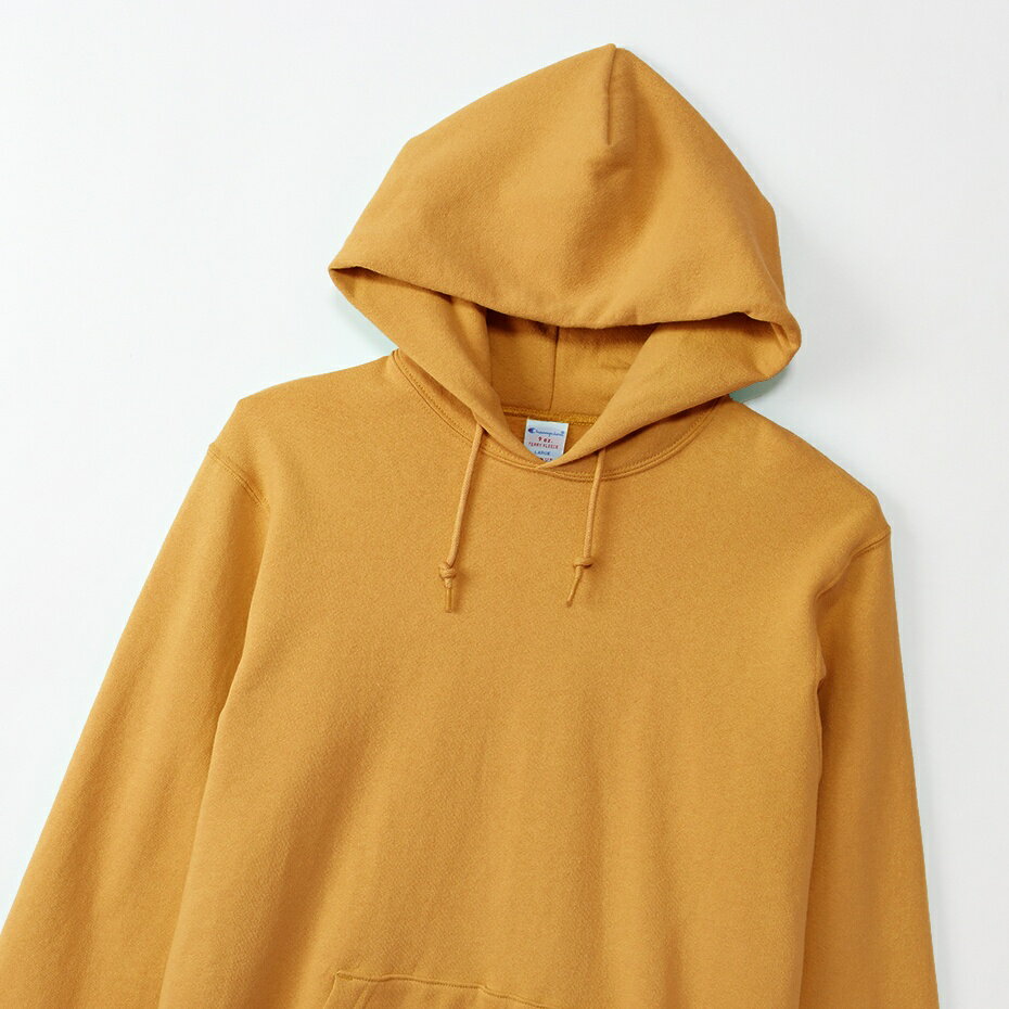 【お買い物マラソンSALE】 15時迄のご注文で即日発送可 CHAMPION PULLOVER HOODED SWEATSHIRT 【MADE IN U.S.A.】 チャンピオン プルオーバー フーデット スウェットシャツ 9oz AUTUMN CAMEL c5-p101-516 2