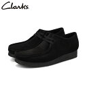  vCX E  15̂  CLARKS WALLABEE N[NX r[ Y JWA V[Y JV BLACK SUEDE ubN XG[h 26155519