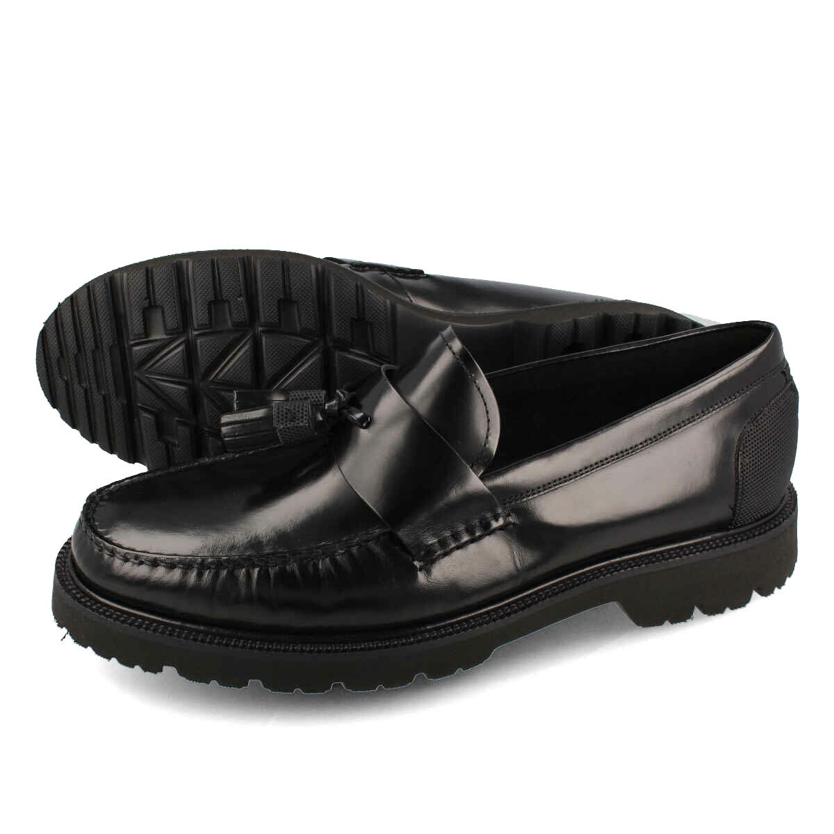 【プライスダウン】 15時迄のご注文で即日発送可 COLE HAAN AMERICAN CLASSICS TASSEL LOAFER コールハーン アメリカンクラシックス タッセルローファー メンズ ローカット BLACK BRUSHOFF/BLACK ブラック c36033