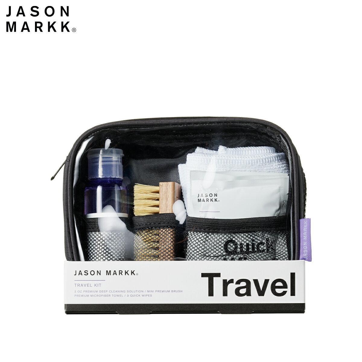 JASON MARKK TRAVEL SHOE CLEANING KIT 旅行に最適なサイズでどこにでも持ち運びが可能なスニーカーク..