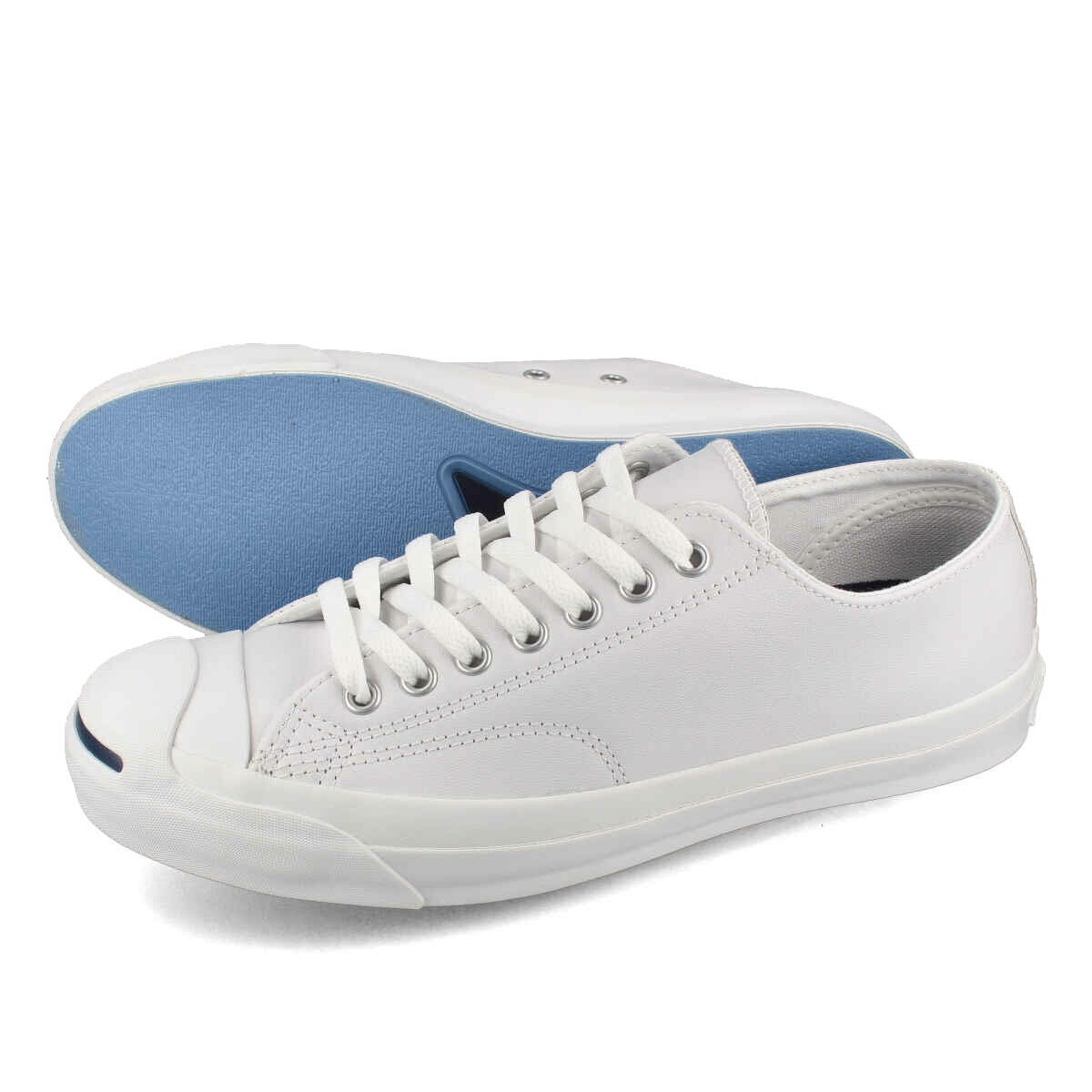 CONVERSE LEA JACK PURCELL コンバース レザー ジャックパーセル WHITE 32241230