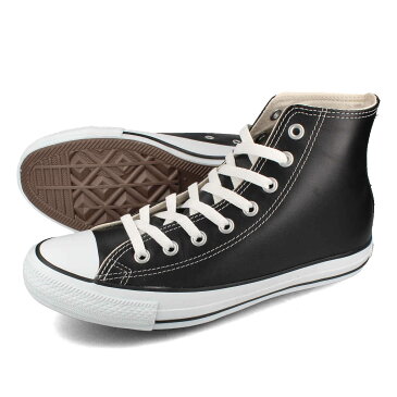 CONVERSE LEA ALLSTAR HI 【メンズ】 【レディース】 コンバース レザー オールスター HI BLACK