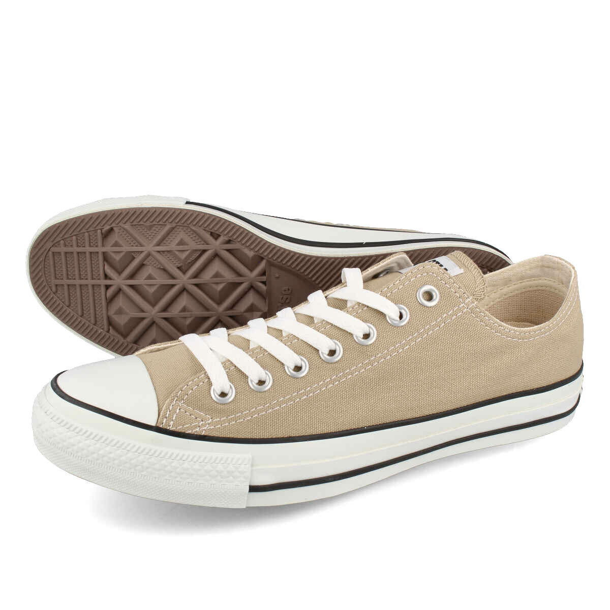 【プライスダウン】 15時迄のご注文で即日発送可 CONVERSE CANVAS ALL STAR COLORS OX コンバース キャンバス オールスター カラーズ OX BEIGE