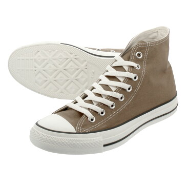 CONVERSE ALL STAR WASHEDCANVAS HI コンバース オールスター ウォッシュドキャンバス ハイ BROWN 31300171