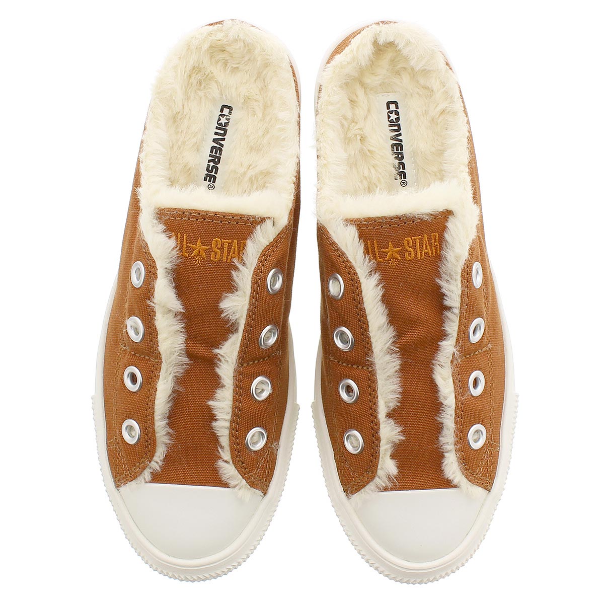 【毎日がお得！値下げプライス】CONVERSE ALL STAR LIGHT BOA MULE SLIP OX コンバース オールスター ライト ボア ミュール スリップ OX BROWN 31303160