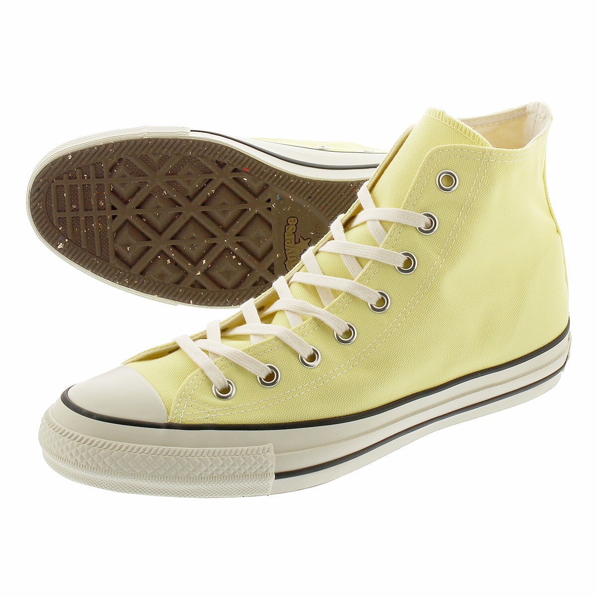 CONVERSE ALL STAR PET-CANVAS HI コンバース オールスター ペット キャンバス ハイ LIGHT YELLOW 31303750 1SC489