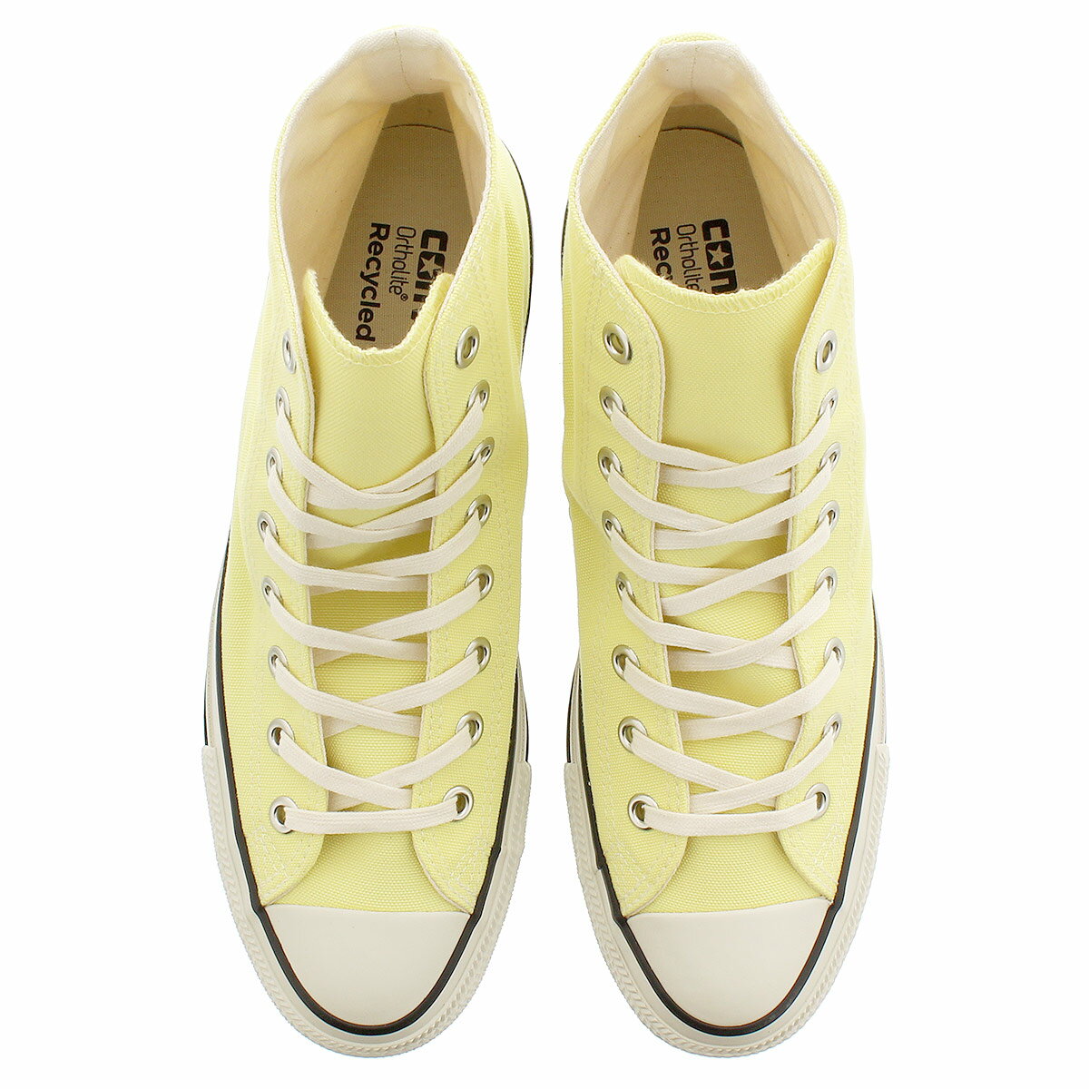 CONVERSE ALL STAR PET-CANVAS HI コンバース オールスター ペット キャンバス ハイ LIGHT YELLOW 31303750 1SC489