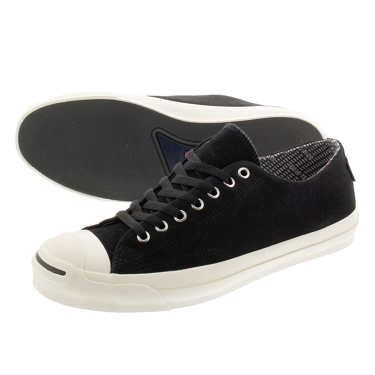 CONVERSE JACK PURCELL GORE-TEX SUEDE RH コンバース ジャック パーセル ゴアテックス スエード RH BLACK 33300400