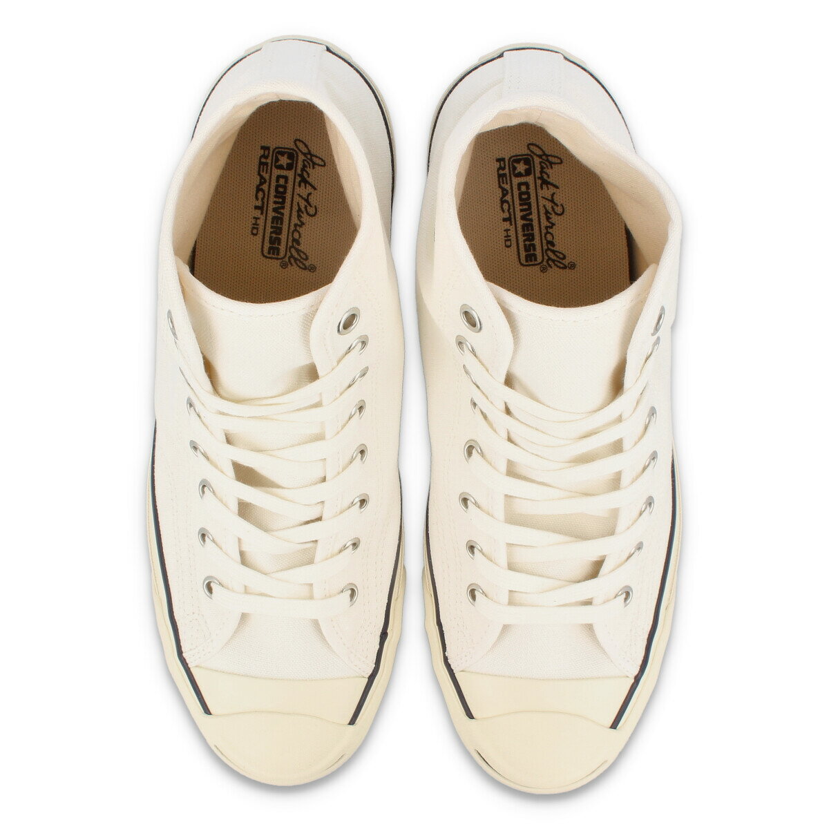 CONVERSE JACK PURCELL PP RH HI コンバース ジャックパーセル PP RH ハイ WHITE/NAVY 33300490 1SC522