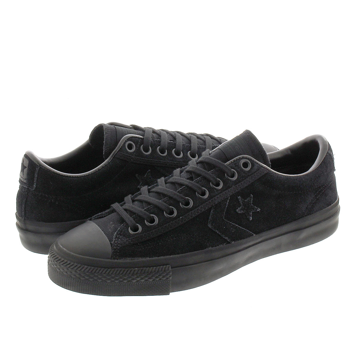 15時迄のご注文で即日発送可 CONVERSE BREAKSTAR SK OX + コンバース ブレイクスター スケート OX プラス BLACK MONOCHROME 1CL805 34200490