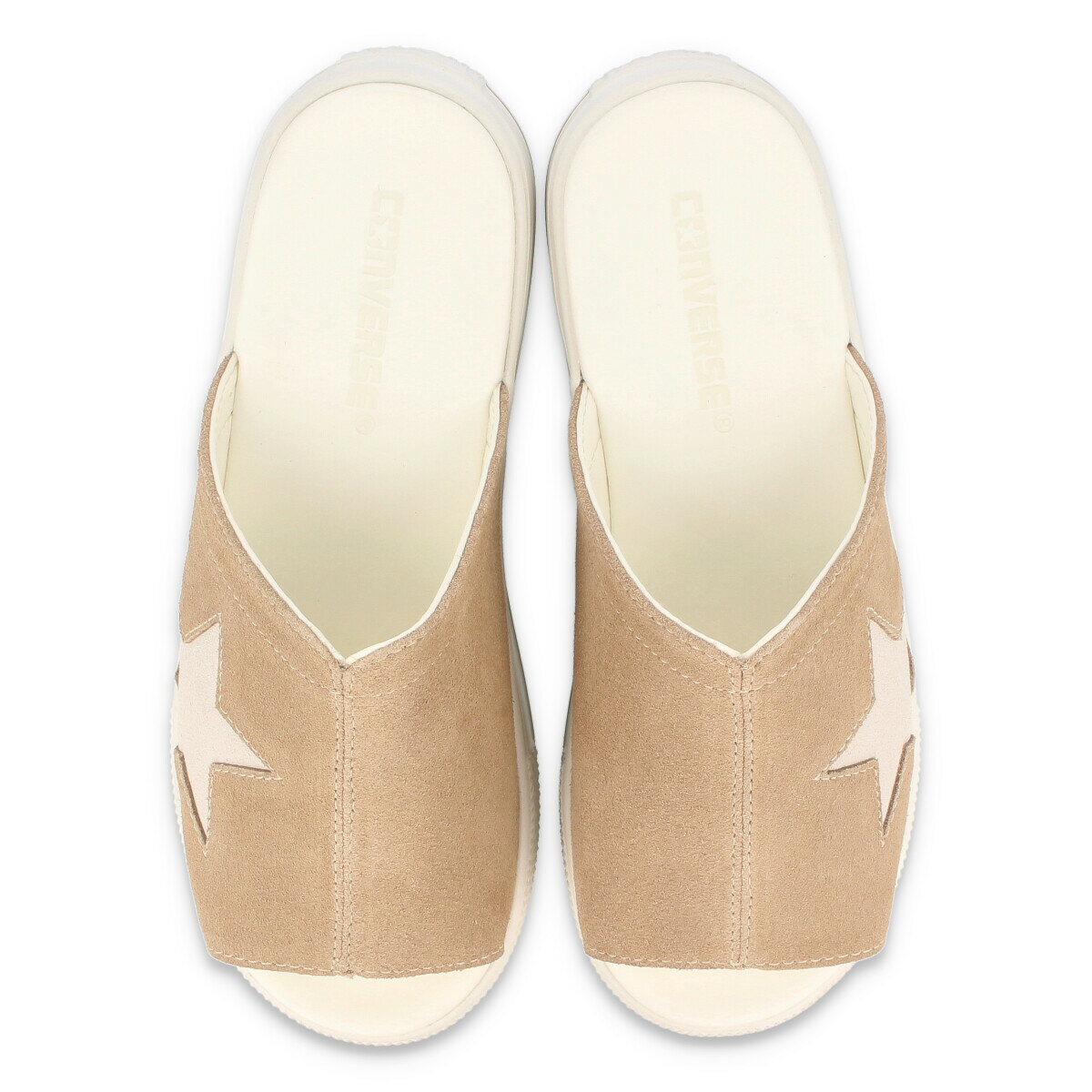 【大決算！BIG SALE】 CONVERSE CV SANDAL PLTS SUEDE コンバース CV サンダル PLTS スエード BEIGE 35500261