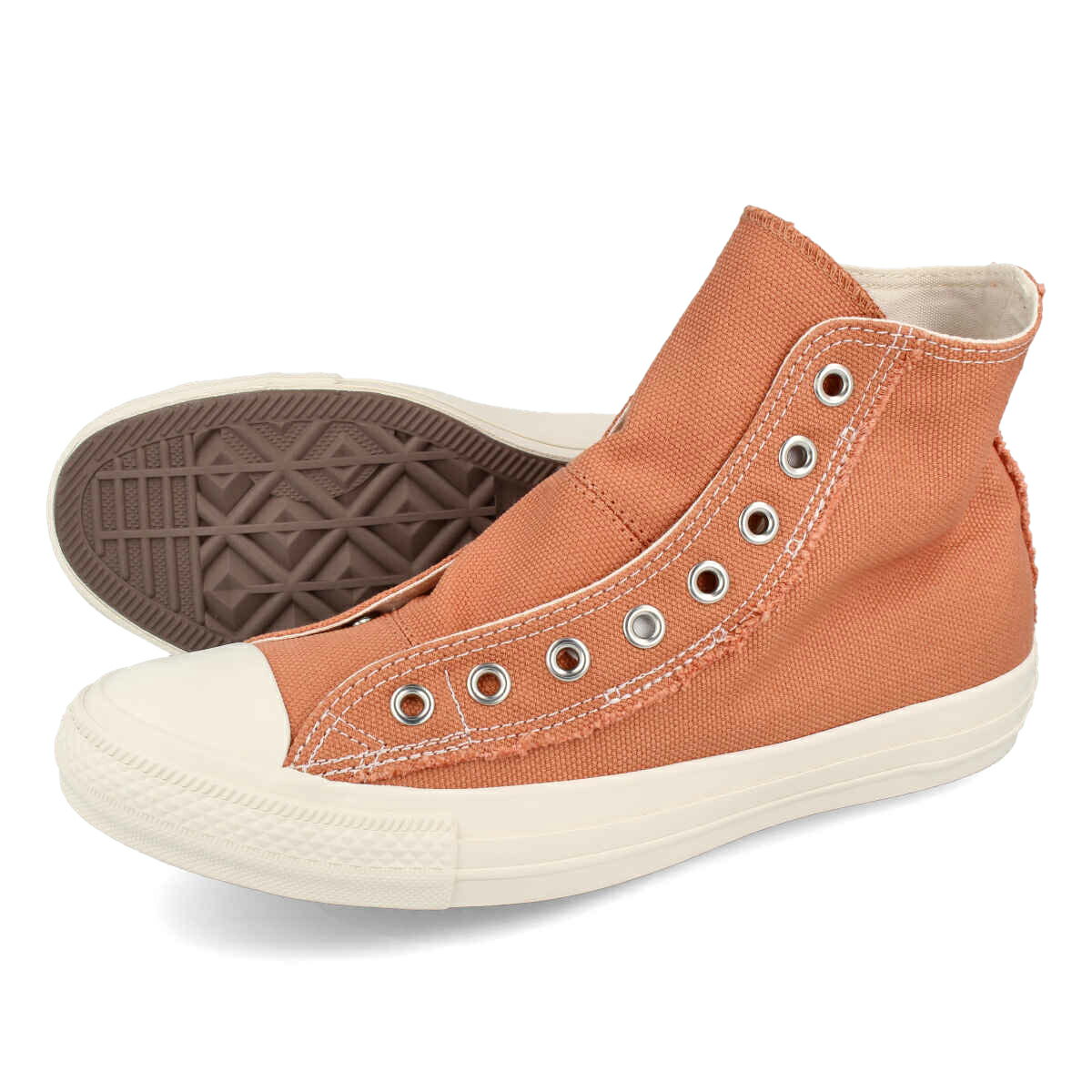 【プライスダウン】 15時迄のご注文で即日発送可 CONVERSE ALL STAR ROUGHCANVAS SLIP HI コンバース オールスター ラフキャンバス スリップ HI CLAY ORANGE 31305772