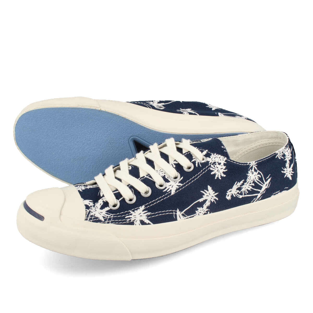 【プライスダウン】 15時迄のご注文で即日発送可 CONVERSE JACK PURCELL PALMTREE RH コンバース ジャックパーセル プラムツリー RH NAVY 33300760