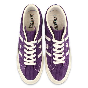 【8月23日(火)発売】 CONVERSE STAR&BARS CORDUROY コンバース スター&バーズ コーデュロイ PURPLE 35200430